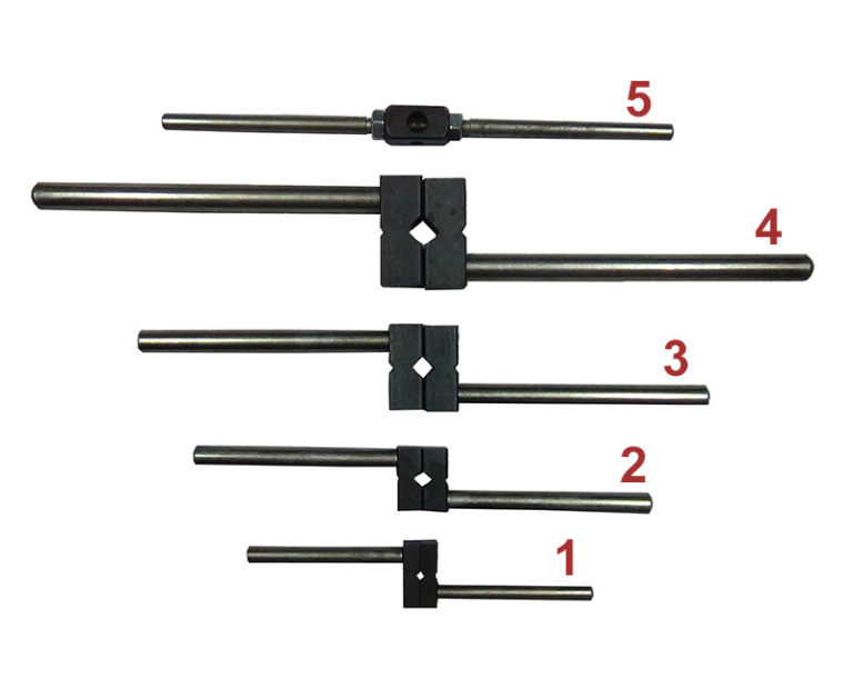 Держатель плашки без ручек вороток 6гранник. Набор 5 шт. | Инструменты ...